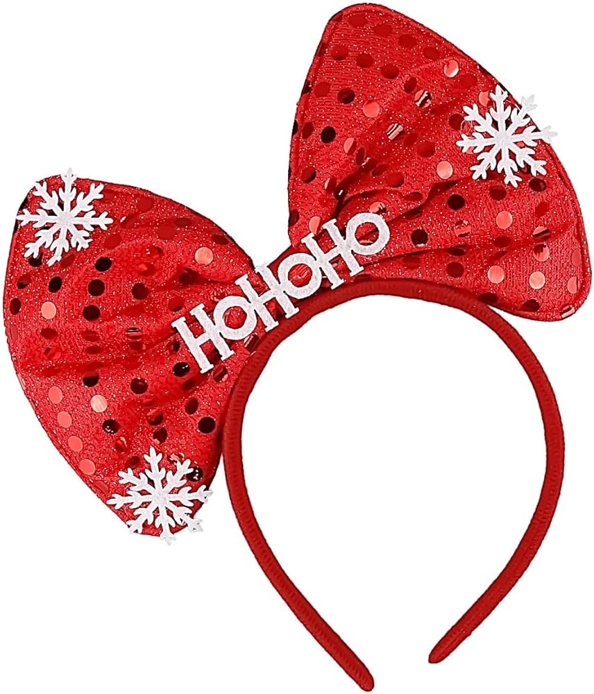 Christmas Bow Headband