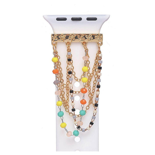 Watch Band Ornament Creative Bracelet Metal Decorative Ring Strap Accessories Brooch Wristbelt Charms