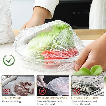 Elastic Food storage covers - Large Size