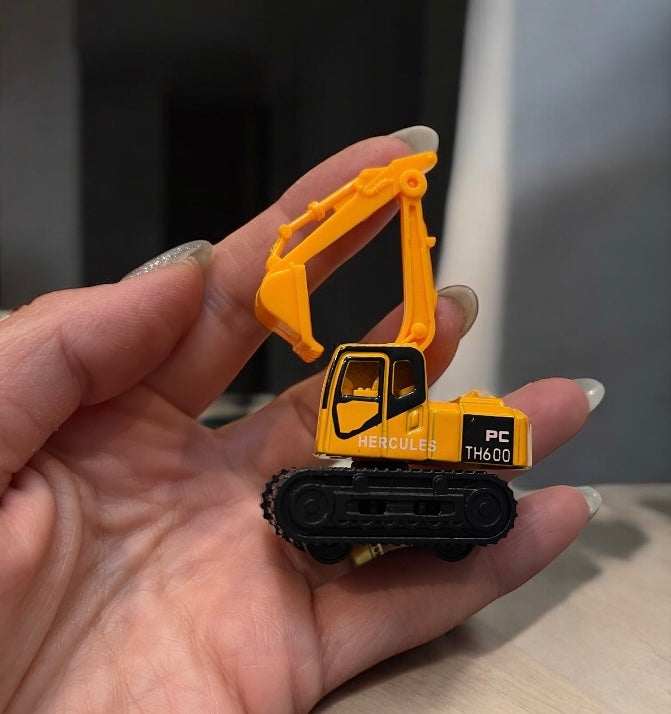 3Pcs Kids Mini Educational Toy Alloy Bulldozer Models Tractor Farmer Vehicle Model Car Toys Engineering Car Model Tractor Toy