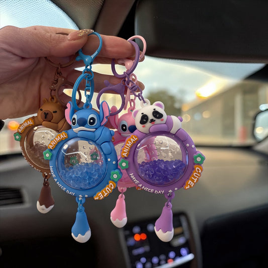 Cute Animal Car Air Freshener Keychain