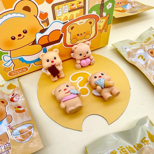 Butterbear Surprise Eraser – Mystery Collectible Eraser