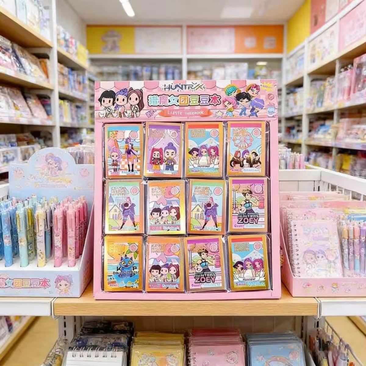 12Pcs Cute K-Pop Mini Notebook – Mini Pocket Notebook, Random Design