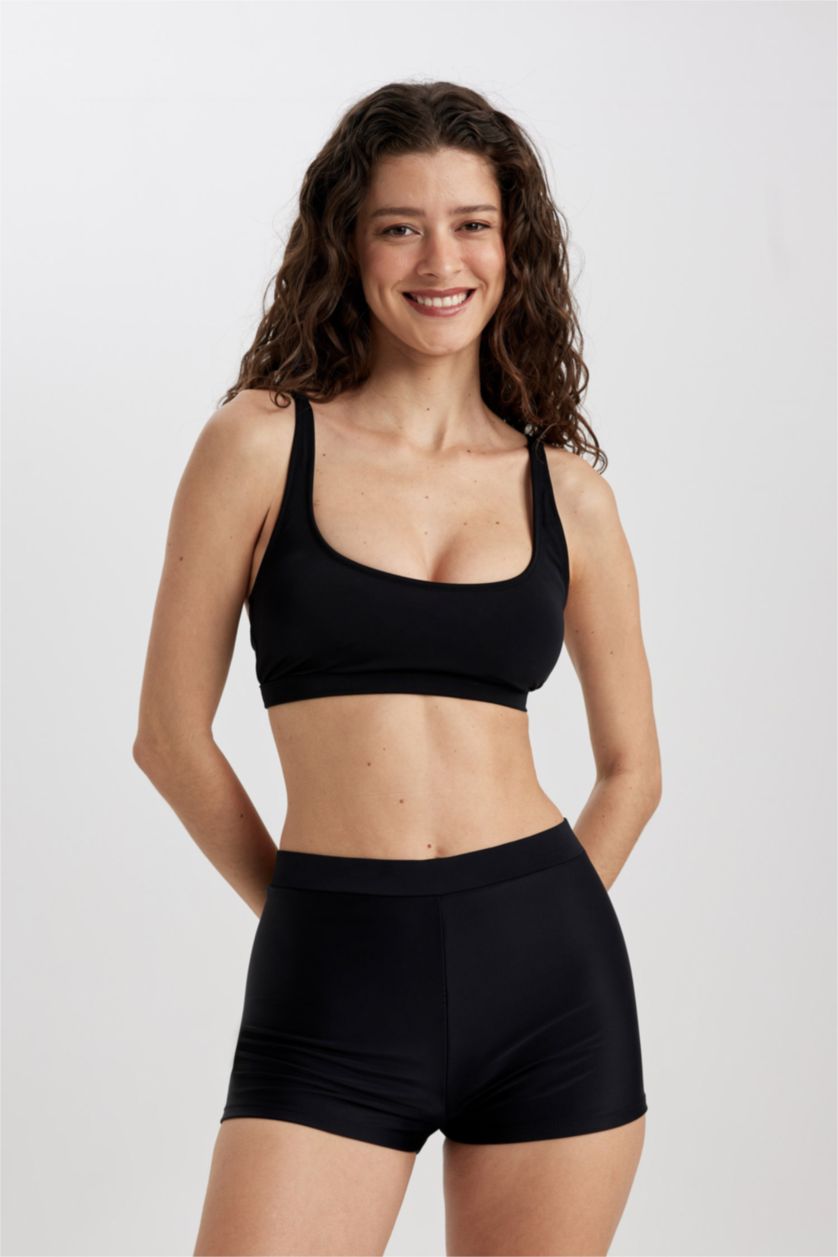 Defacto Regular Fit Bikini Bottom - Black - XXL