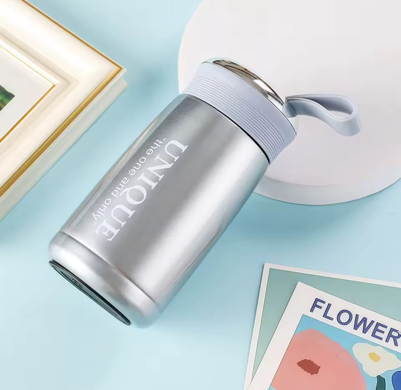 Portable Leak-proof Mini Thermos Cup 257ml Small Capacity Vacuum Cup Stainless Steel Durable Water Bottle Travel Outdoor