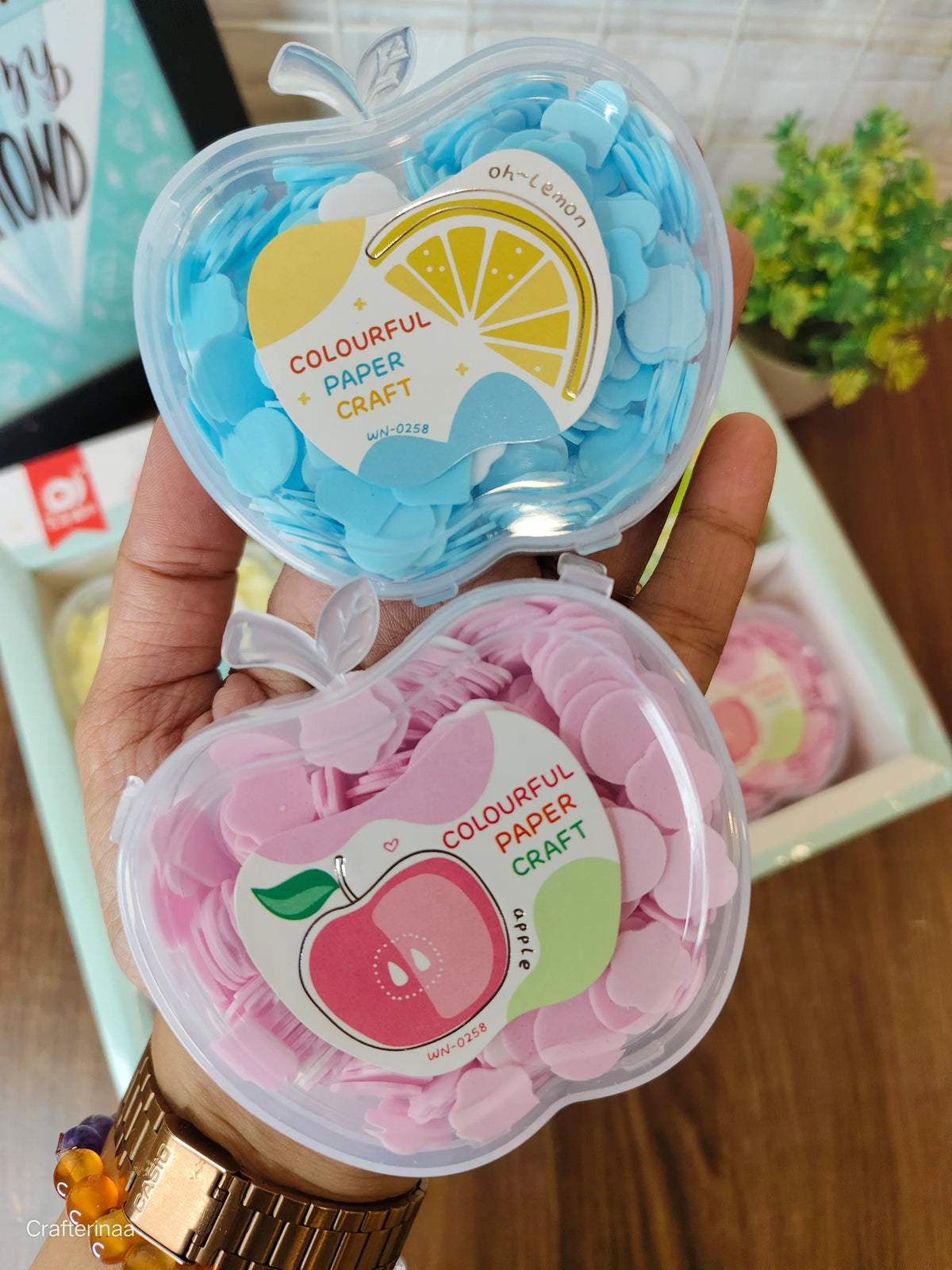 Cute Fruit-Shaped Mini Soap Flakes – Colourful Soap Confetti