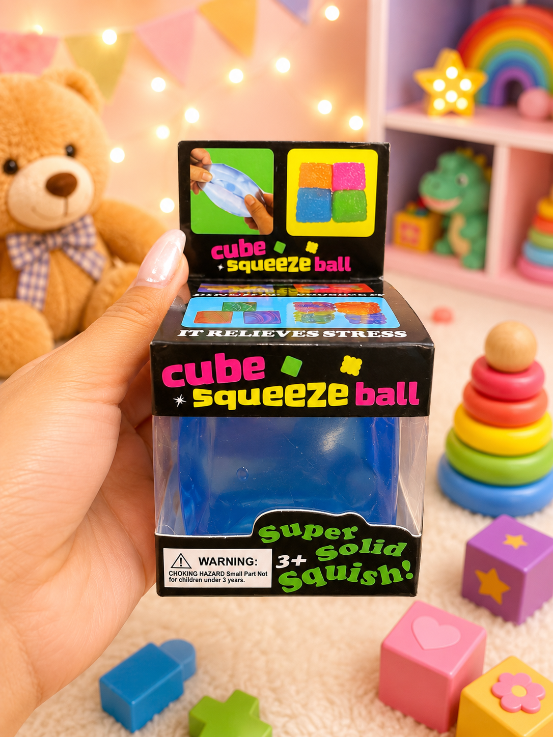 Kids’ Sensory Squishy Toy – Fun Stress Relief Squeeze Toy