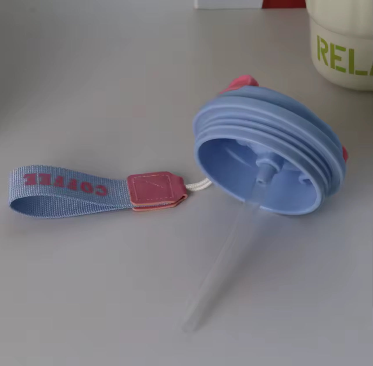 Stainless Steel Insulated Bottle Dual Drink Coffee Cup Fashionable Student Water Cup Portable with Lifting Rope Children's Cup