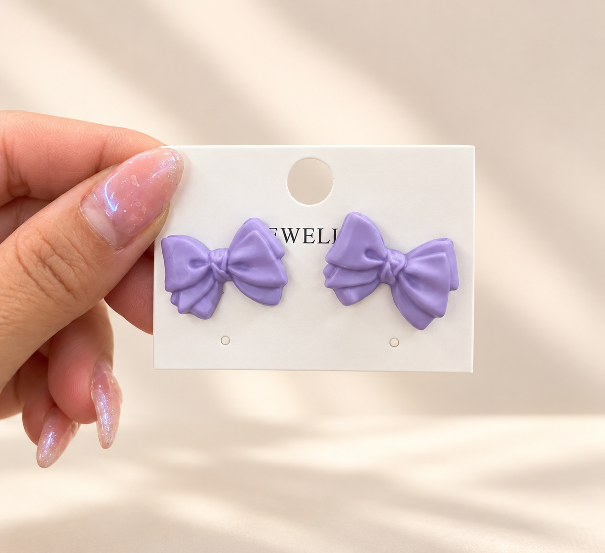 Colorful Bow Stud Earrings – Multiple Colors