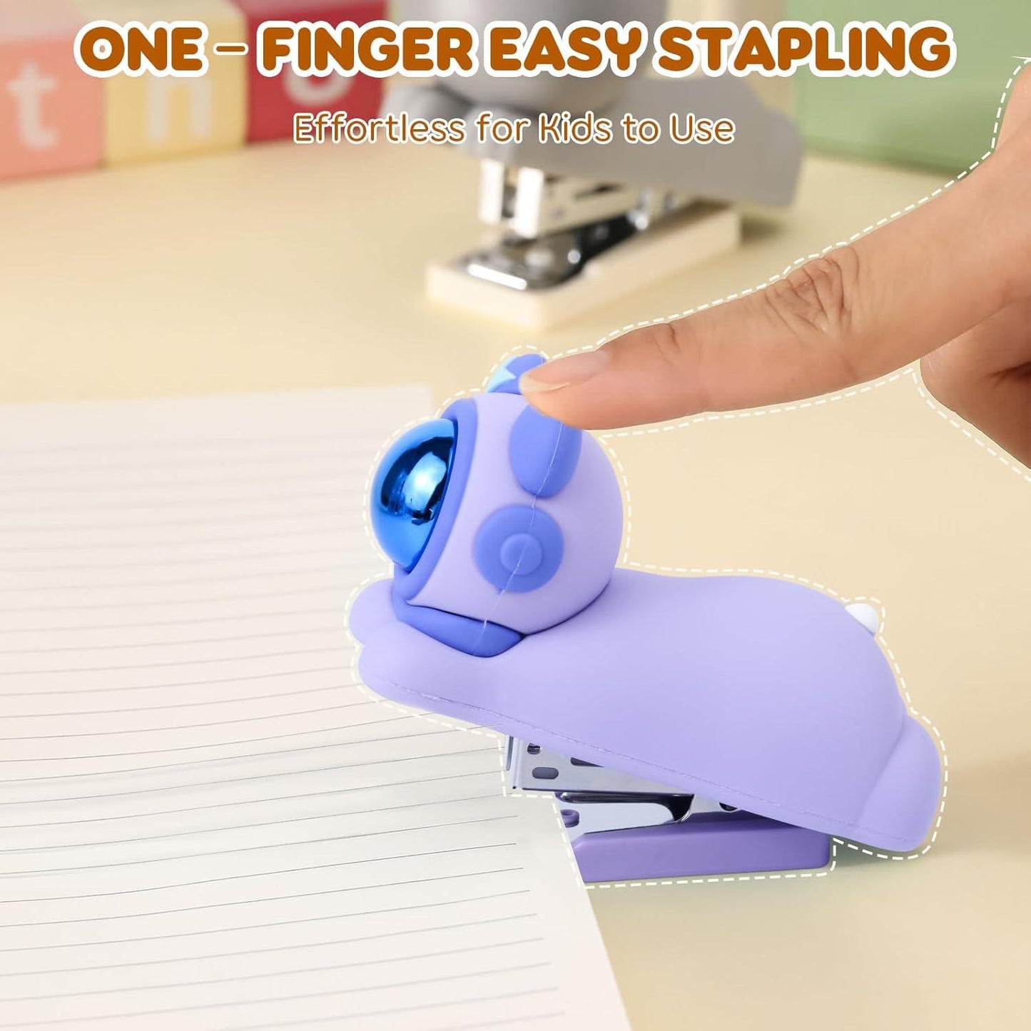 Purple Silicone Stapler