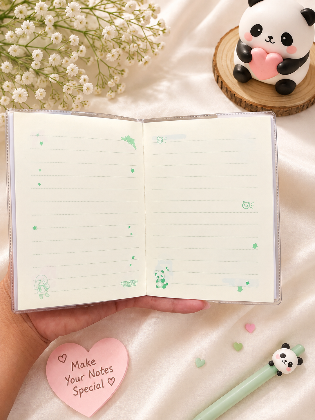 Cute Unicorn Pastel Notebook – Kawaii Rainbow Design