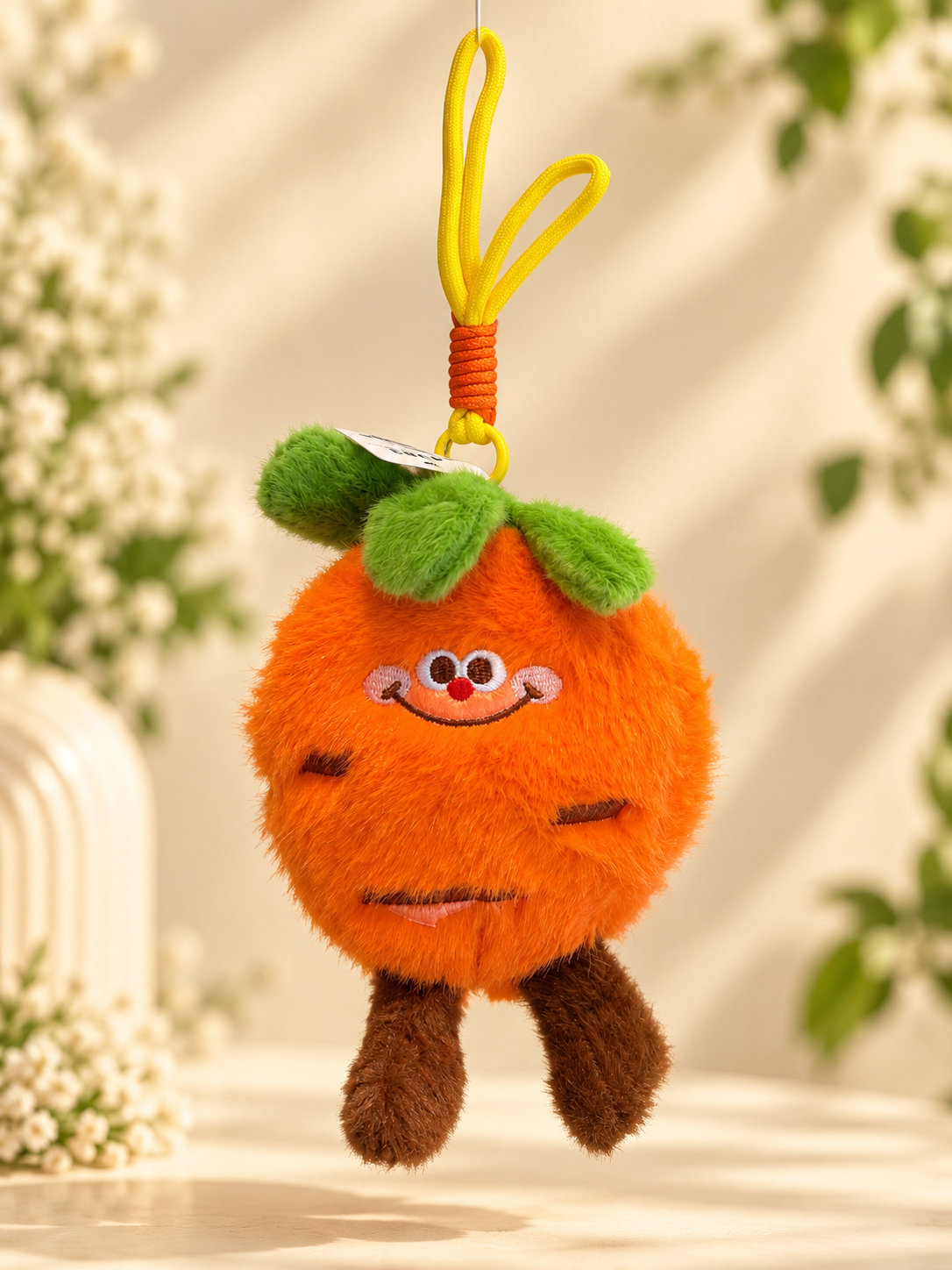 Cute Plush Fruit & Food Keychain – Adorable Bag Charm