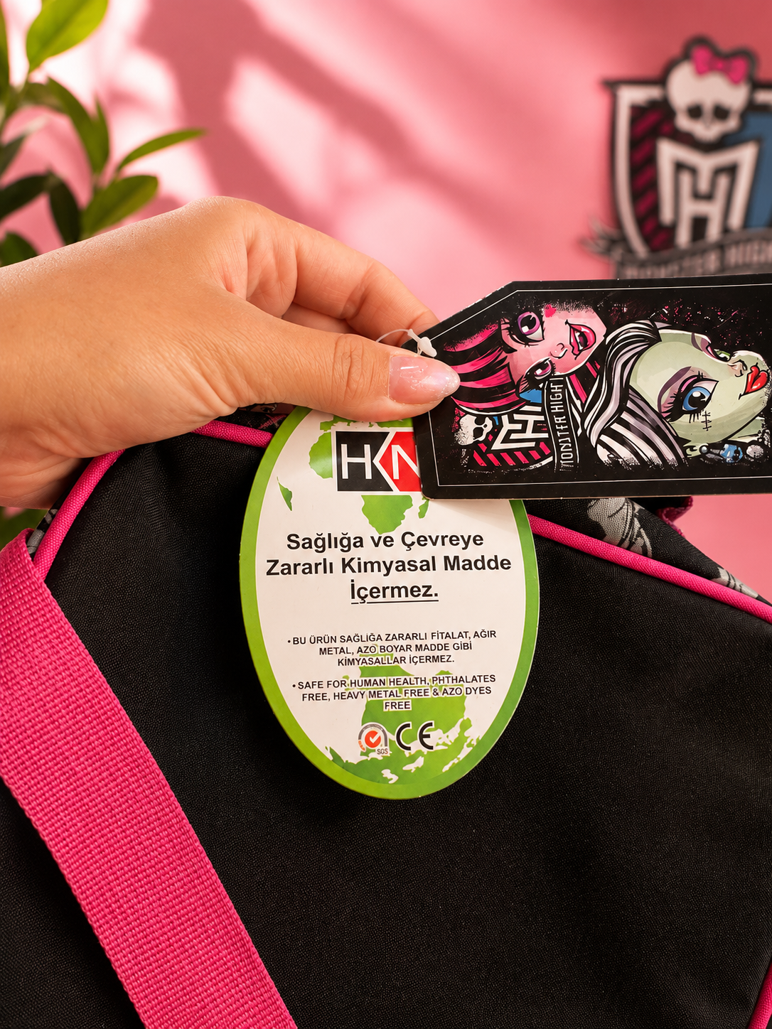 Monster High Insulated Lunch Bag – Girls’ School Lunch Box