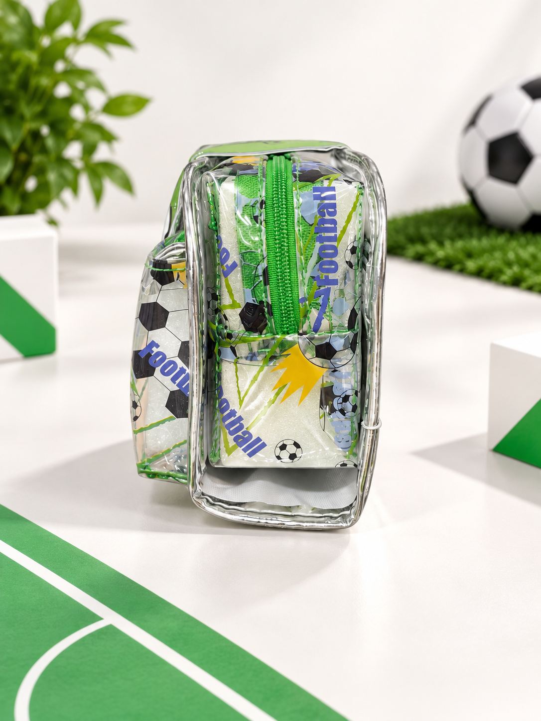 Kids’ Glitter Pencil Case – Mermaid, Butterfly & Football Designs