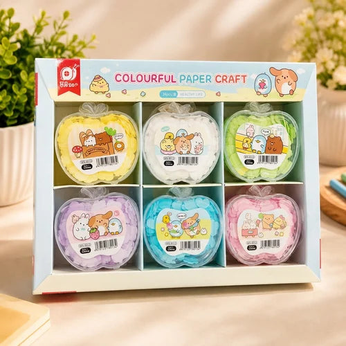 Cute Fruit-Shaped Mini Soap Flakes – Colourful Soap Confetti
