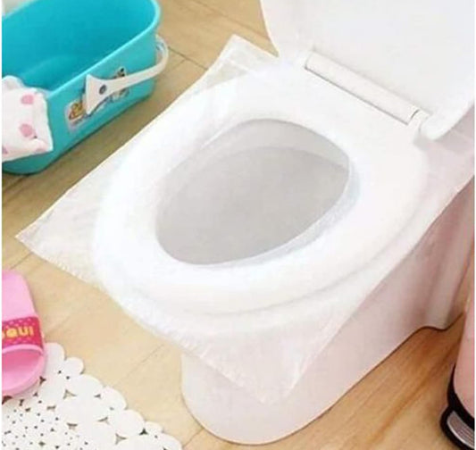 15Pcs Disposable Toilet Seat Plastic Cover
