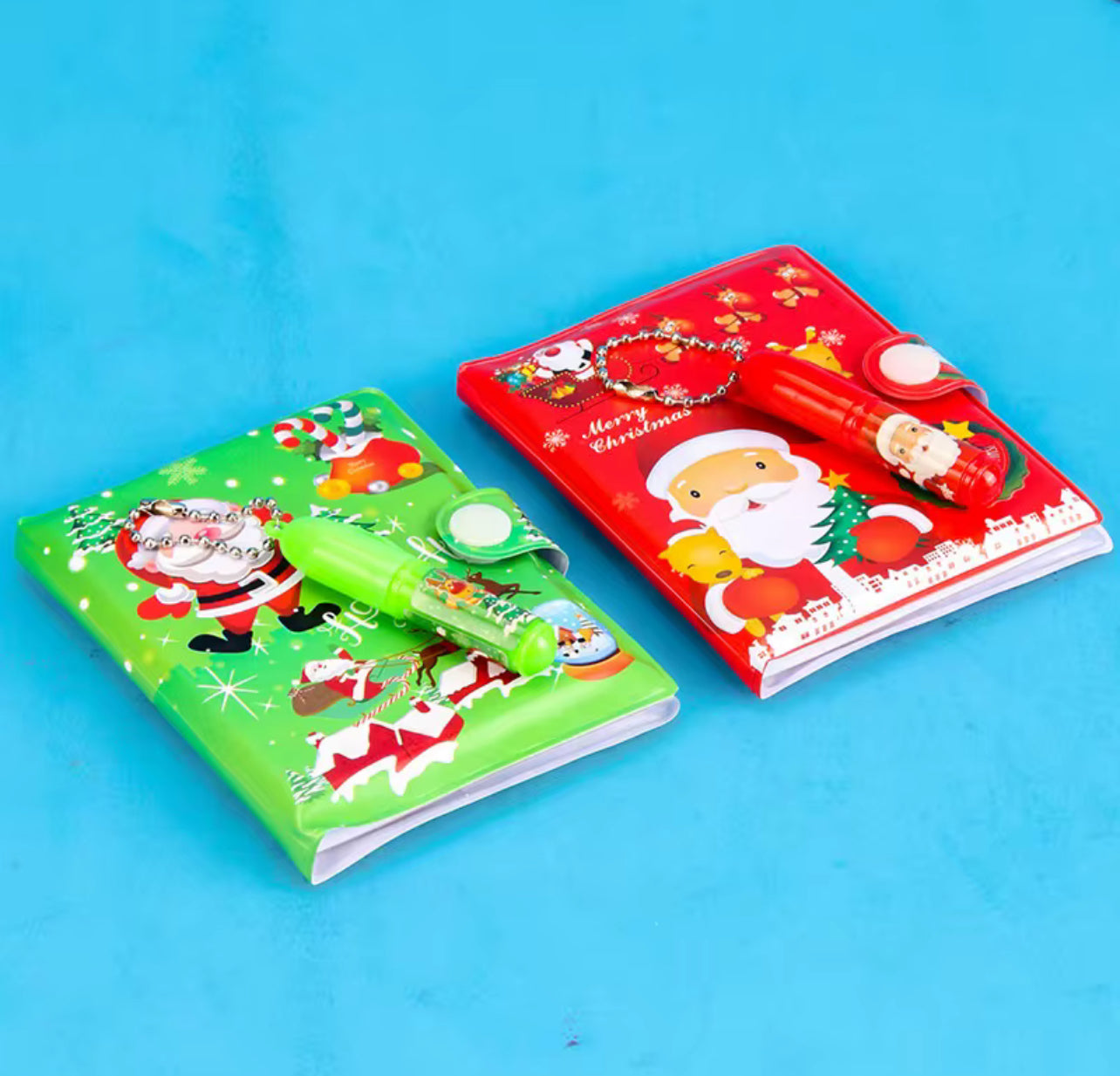 Christmas Notebook with Ballpoint Pen Set Student Gift