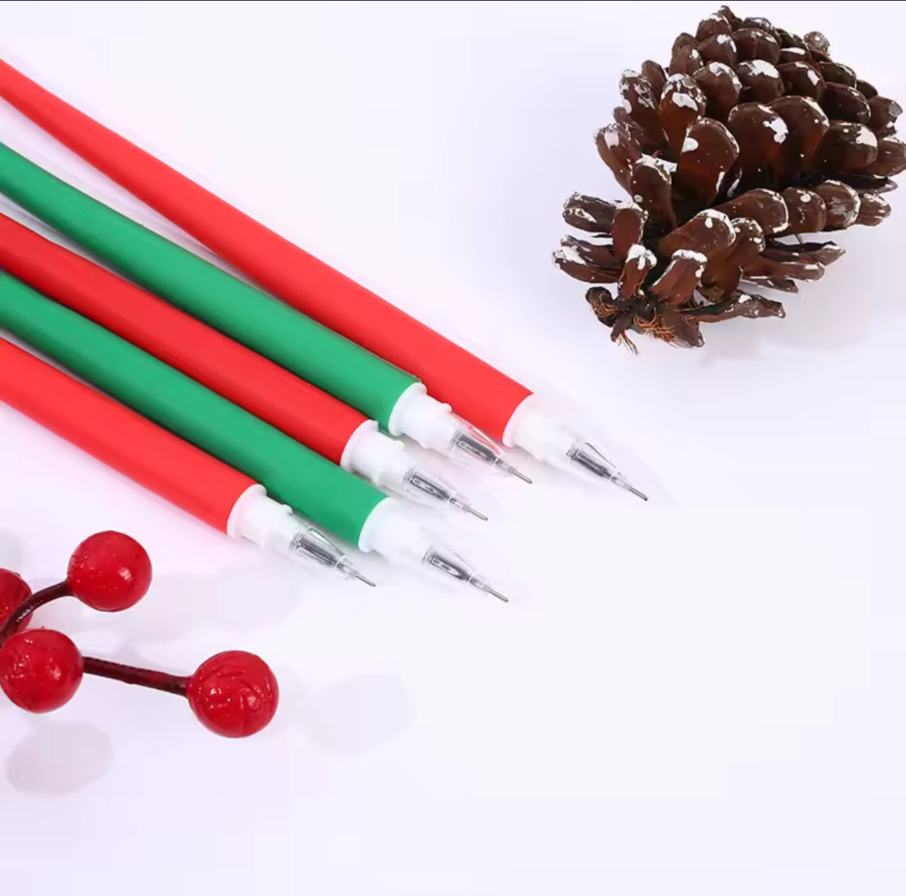 Cartoon Gel Pen Children Elk Snowman Santa Claus Party Gifts Christmas Gifts School Prizes New Year Present