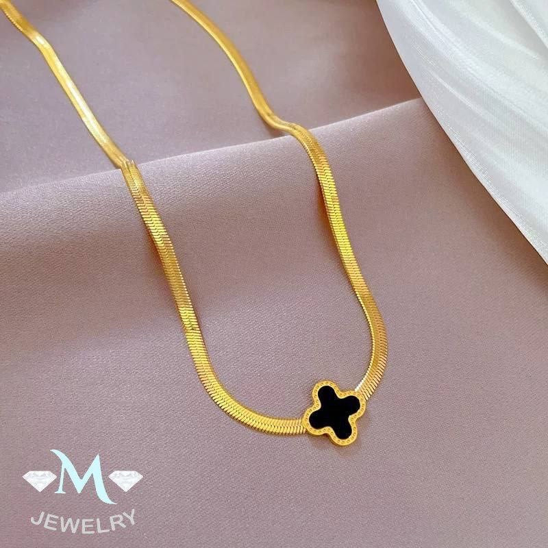 Van Cleef Stainless Steel Necklace