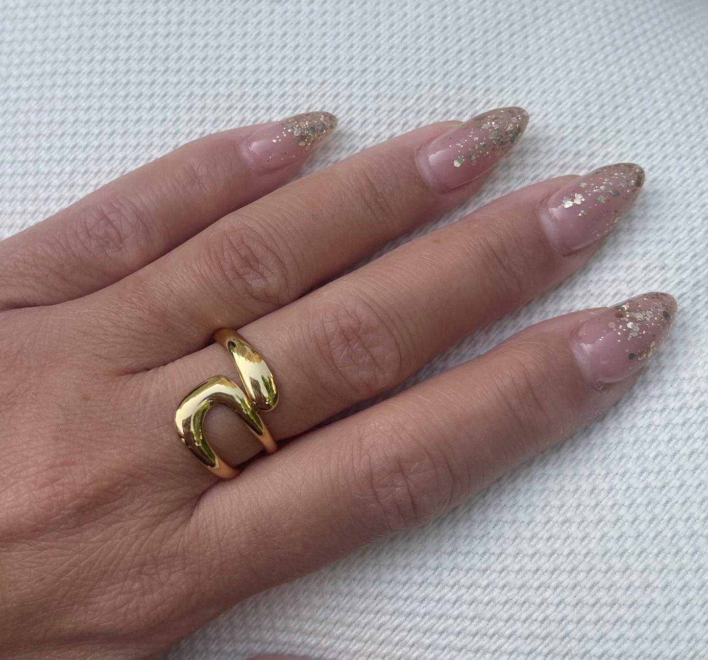Trendy Gold Color Stainless Steel Ring for Women Bohemian Shell Starfish Conch Flower Butterfly Heart Ring Party Jewelry Gift
