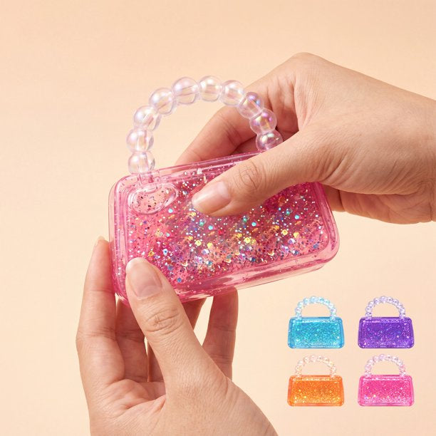 Glitter Maltose Hand Bag – Squeeze & Stretch Sensory Toy