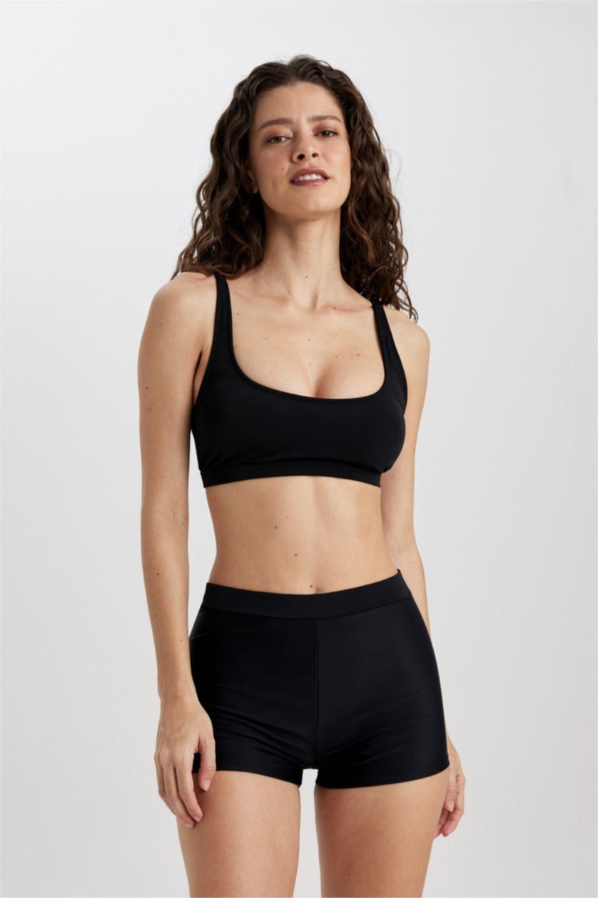 Defacto Regular Fit Bikini Bottom - Black - XXL