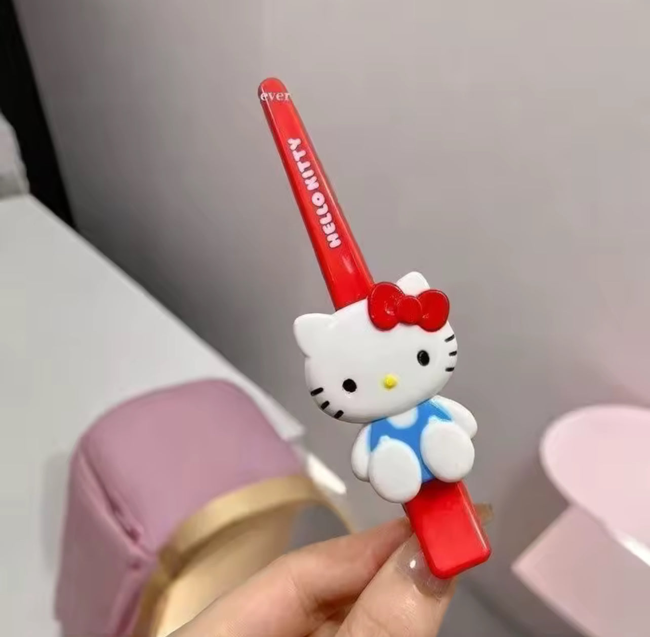 2025 New Sanrio Hair Clip Anime Cartoon Hello Kitty My Melody Kuromi Trendy Fashion Hairpin Clip Sweet Headpiece Girl Gift