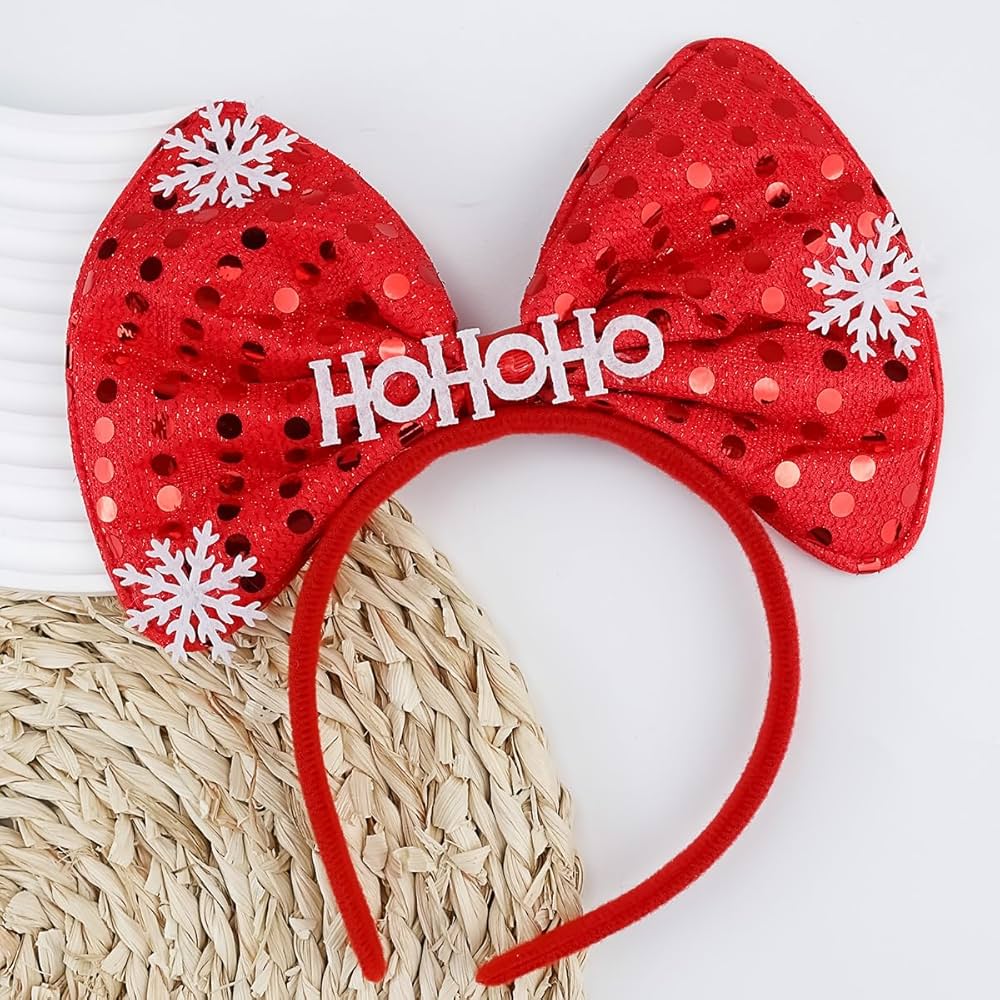 Christmas Bow Headband