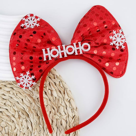 Christmas Bow Headband