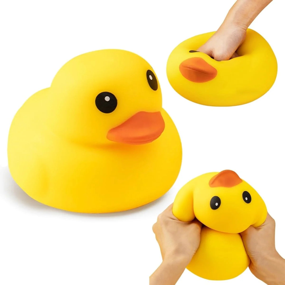 Jumbo Squishy Duck – Giant Soft Stress Relief & Fidget Toy