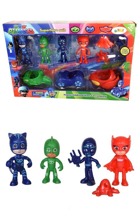 🦸‍♂️ PJ Masks Superhero Figures & Vehicles Deluxe Set (Ages 3+)