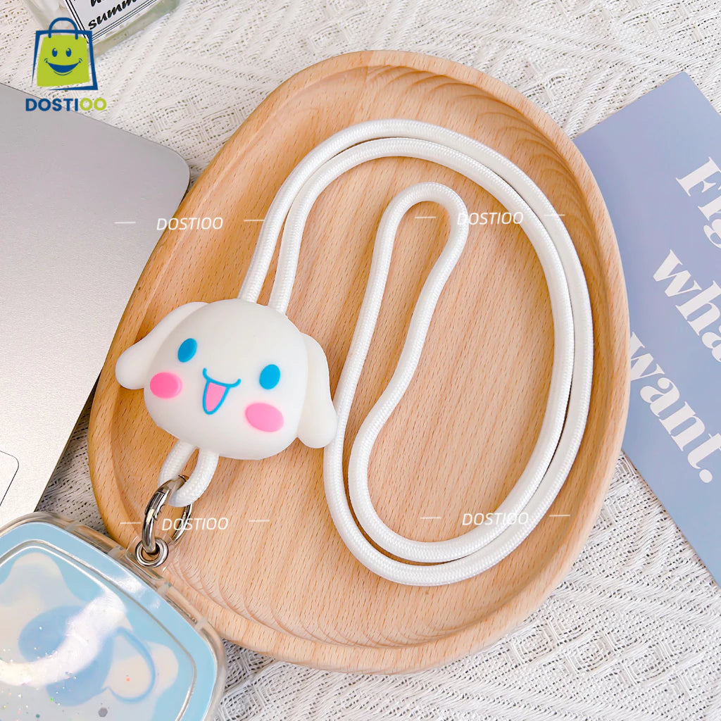 Mobile Phone Lanyard Cartoom Cartoon Pendant Kawaii Anime Figure Phone Case Rope KeyChain