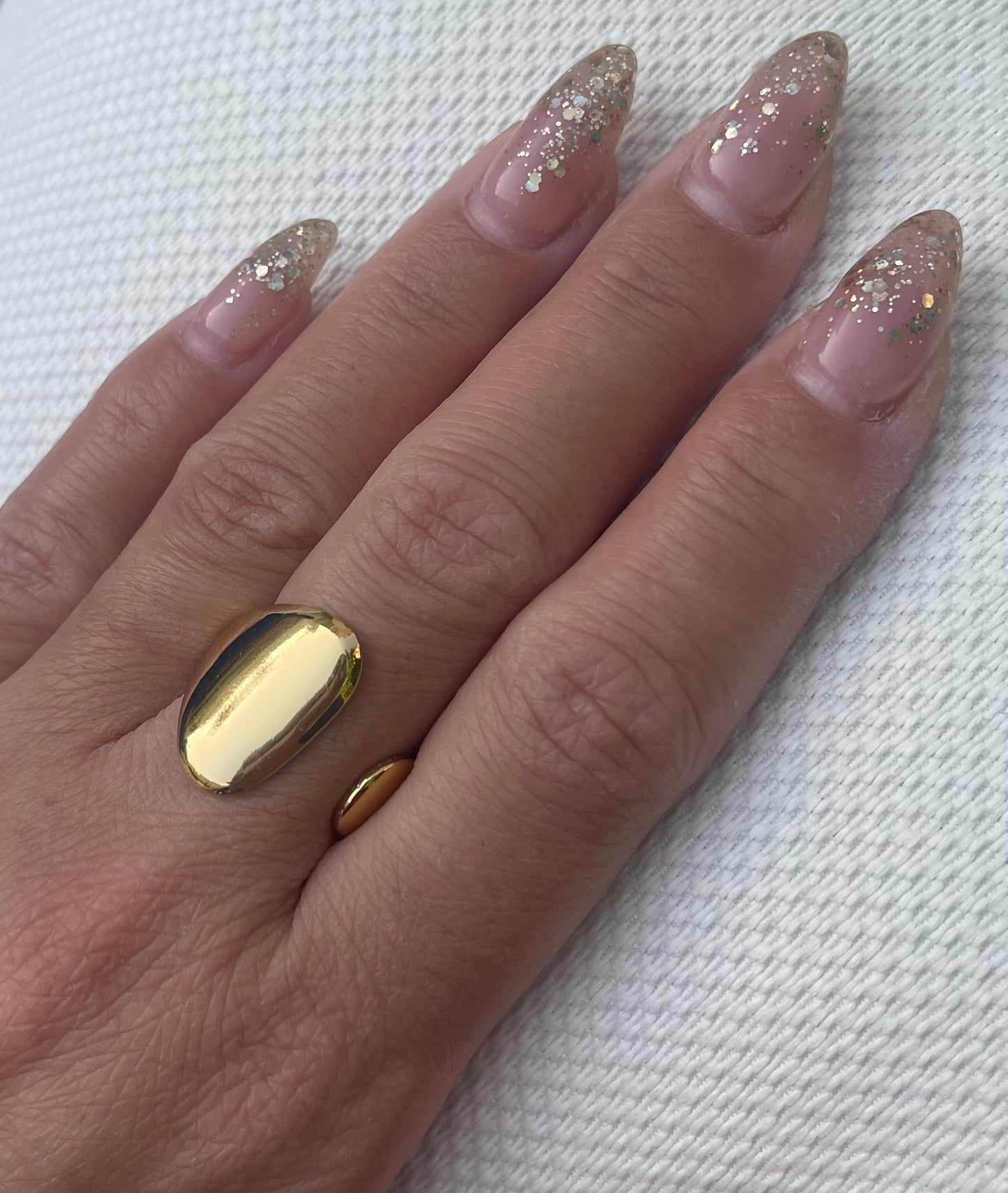 Trendy Gold Color Stainless Steel Ring for Women Bohemian Shell Starfish Conch Flower Butterfly Heart Ring Party Jewelry Gift