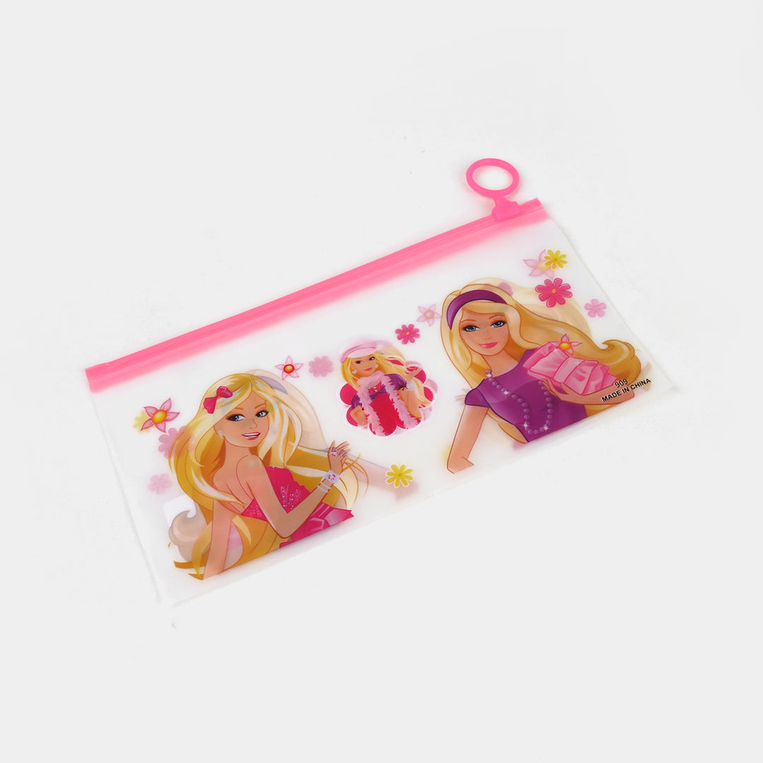 Barbie CHARACTER TRANSPARENT PENCIL POUCH FOR KIDS
