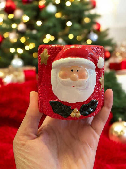 Ceramic Christmas Candle