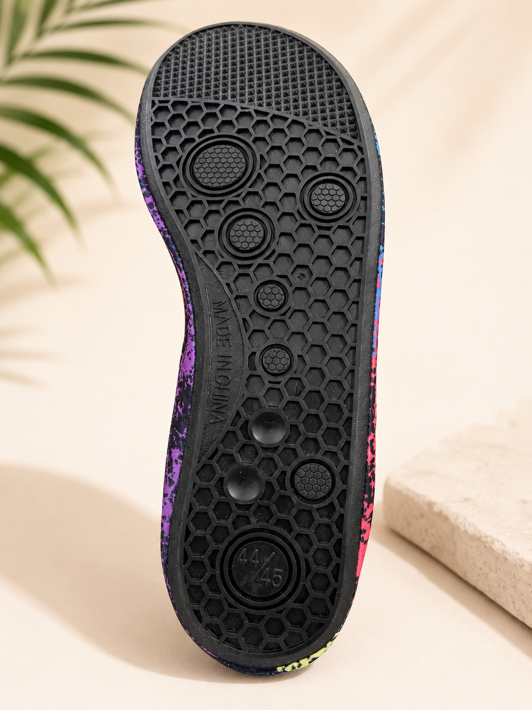 Aqua Splash Quick-Dry Water Shoes – Unisex Beach & Swim Socks - size:44 (fits smaller)