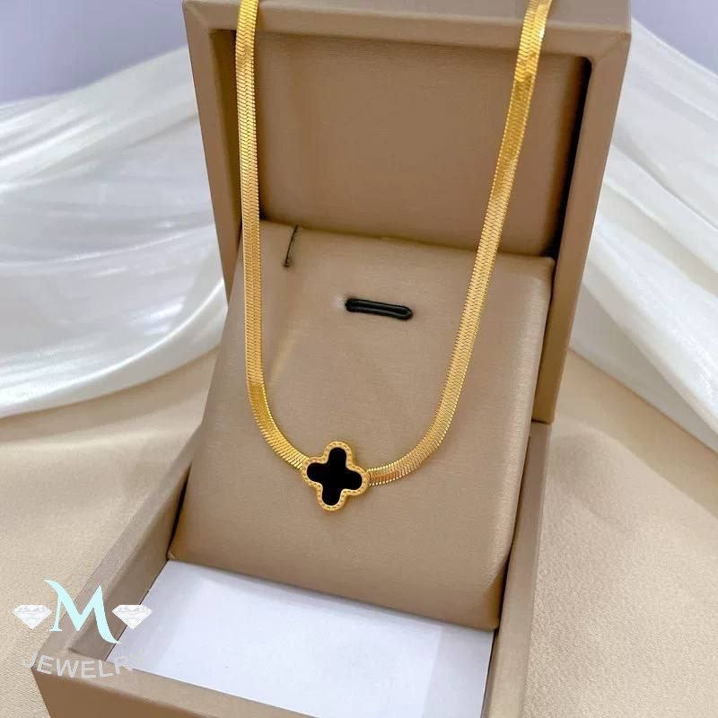 Van Cleef Stainless Steel Necklace