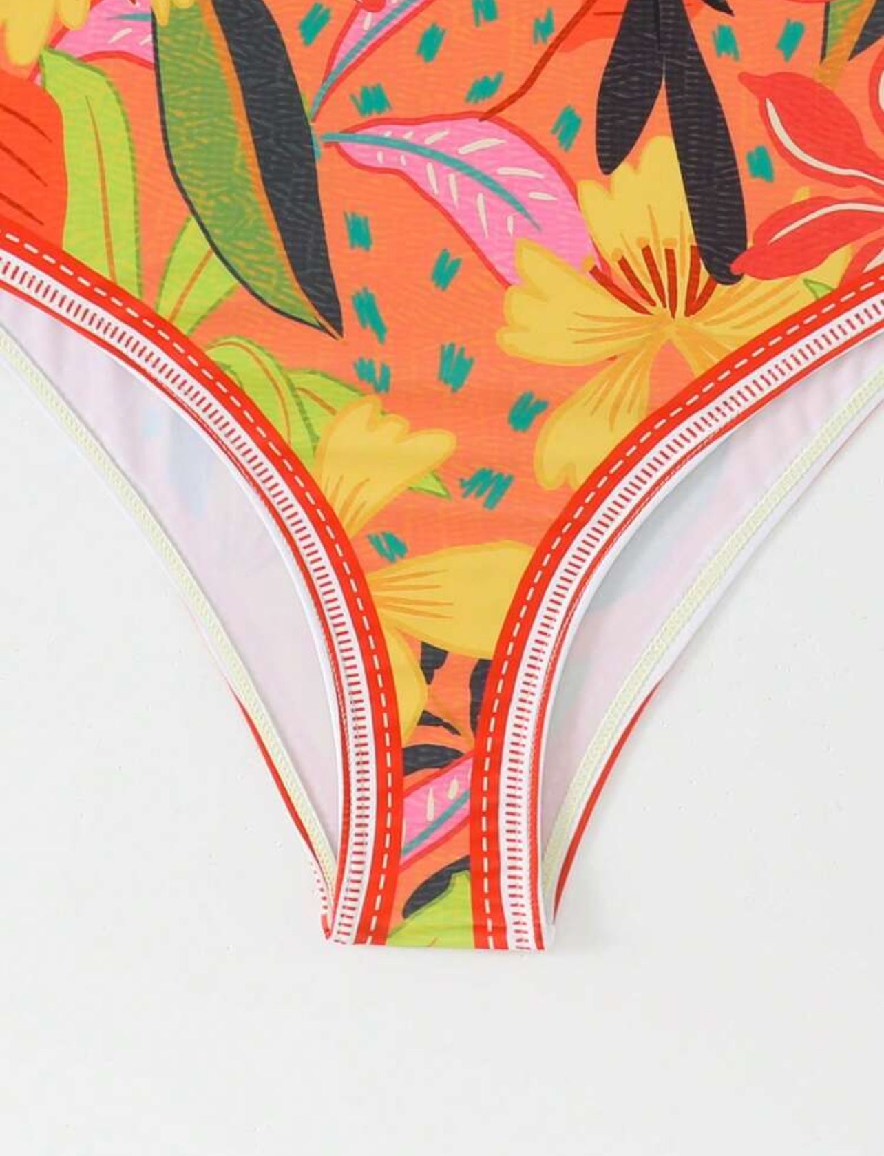 Swim Oasis 2pcs Swimsuit Bikini Set, One-Piece Swimsuit With Skirt, Sexy & Elegant Color Block Swimwear Set, New For Spring/Summer Beach Holiday