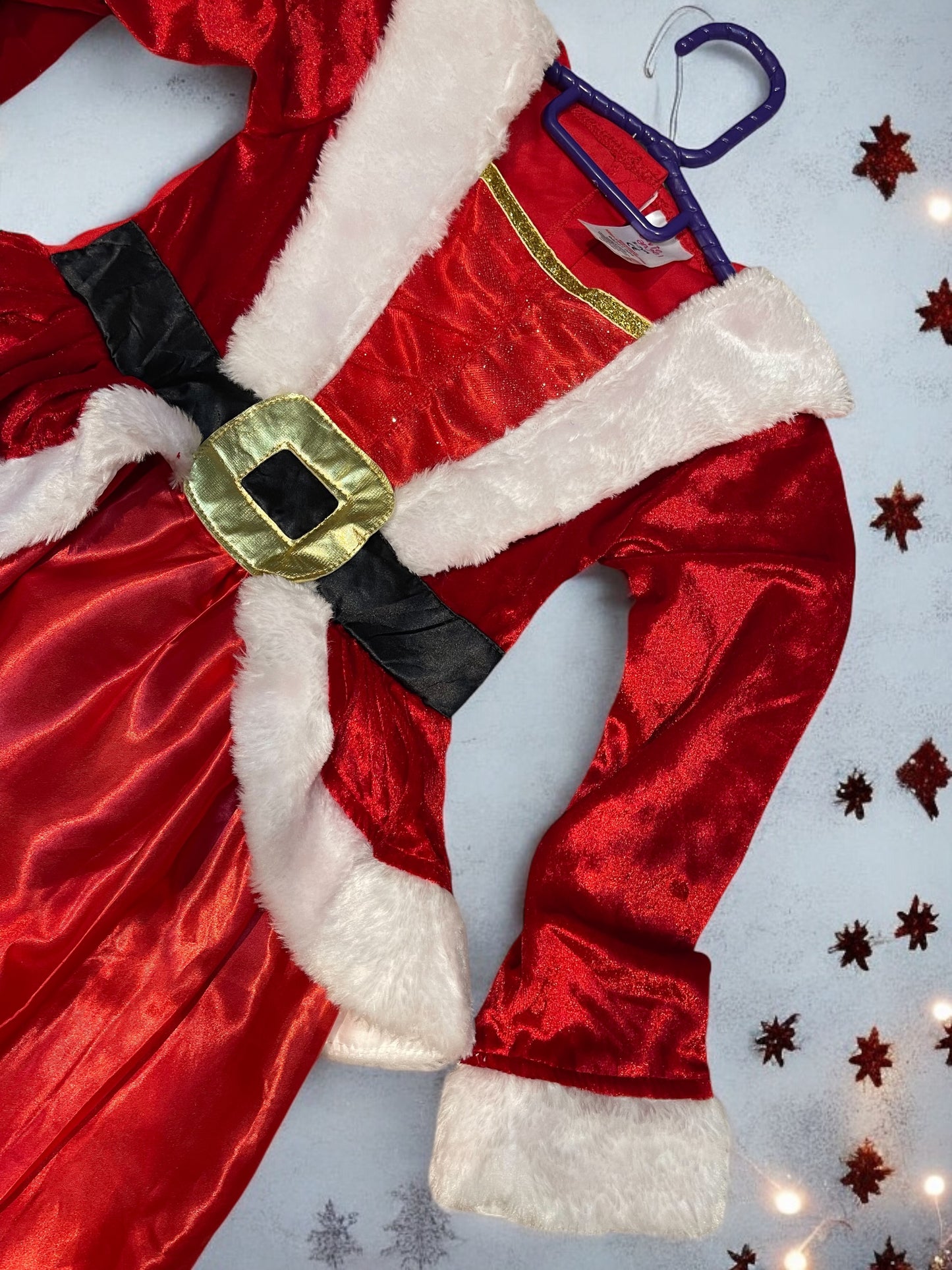 Santa Dress For Girls Christmas New Year Costume - 5 Years