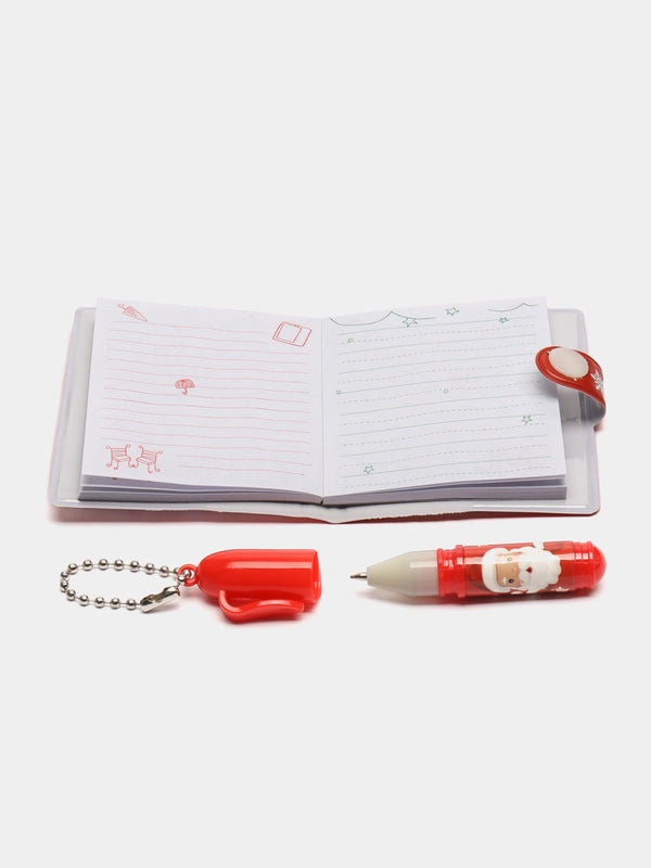 Christmas Notebook with Ballpoint Pen Set Student Gift