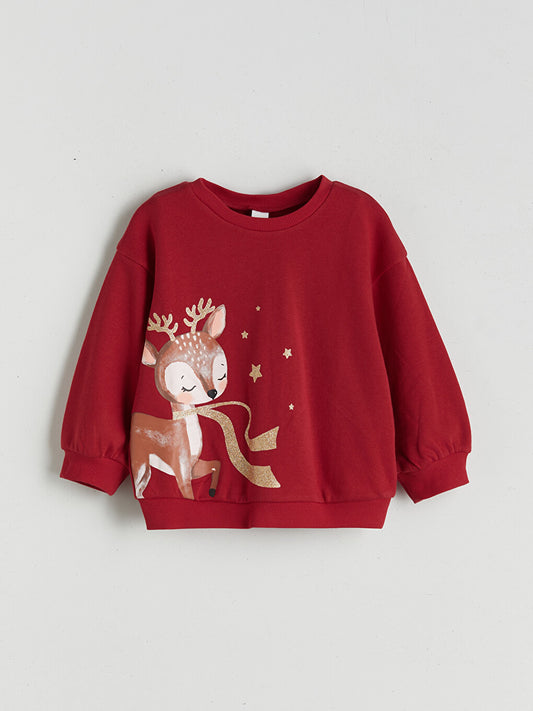 New Year's Christmas themed crew neck sweatshirt for LCW Kids
girls - 5 Years
