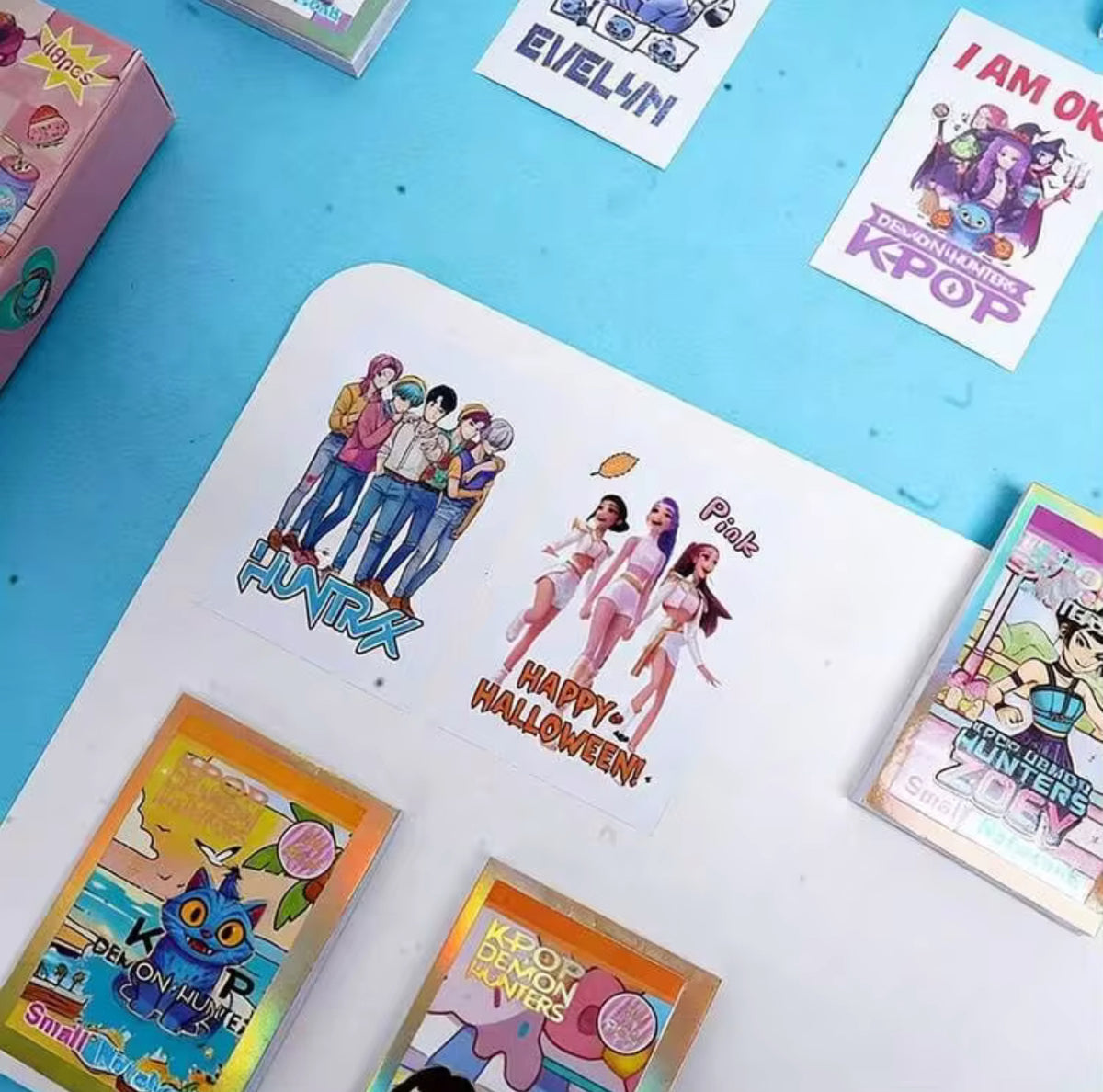 12Pcs Cute K-Pop Mini Notebook – Mini Pocket Notebook, Random Design