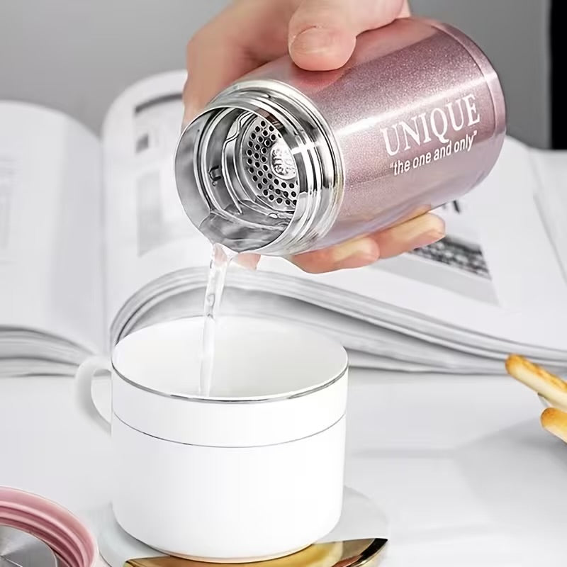 Portable Leak-proof Mini Thermos Cup 257ml Small Capacity Vacuum Cup Stainless Steel Durable Water Bottle Travel Outdoor