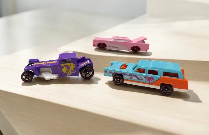 3Pcs Kids Mini Educational Toy Alloy Barbie Models Vehicle Model Car Toys Car Model Toy