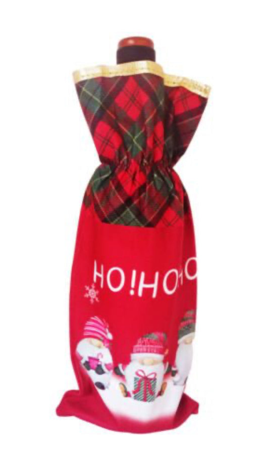 Christmas gift bag for bottles or Candies