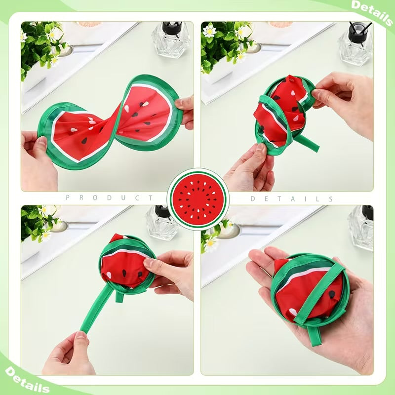 Foldable Summer Hand Fan – Colorful Fruit & Tropical Designs