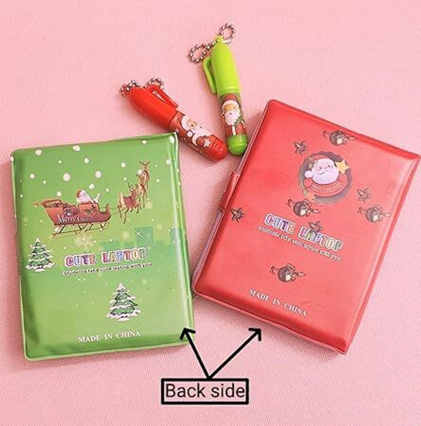 Christmas Notebook with Ballpoint Pen Set Student Gift
