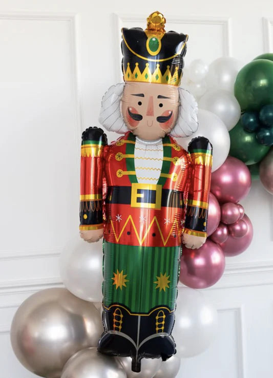 Nutcracker Standing Super Shape Christmas Foil Ballon