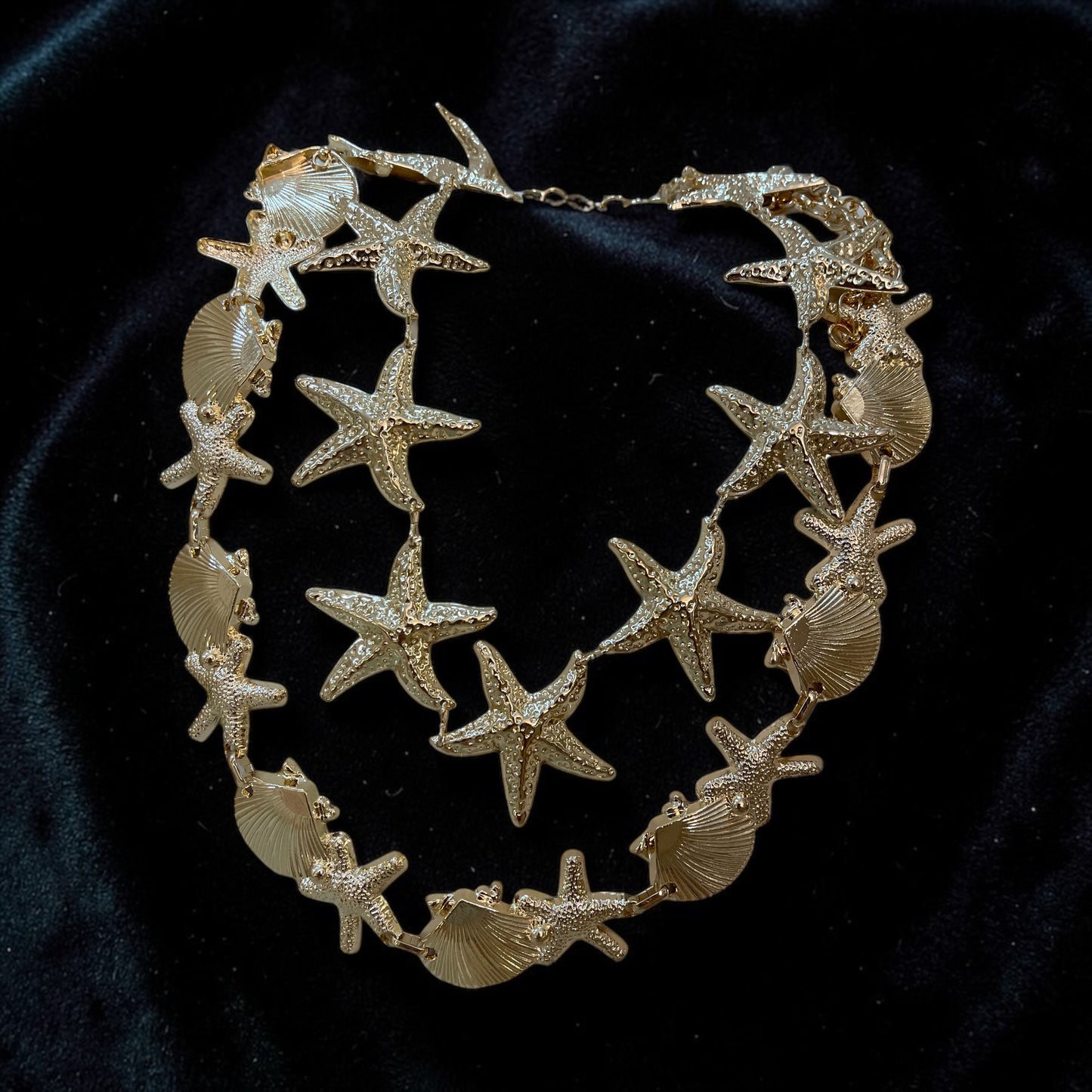 Ethnic style Starfish waist chain accessories Bohemian versatile belt women's dress high-end dress with waistband