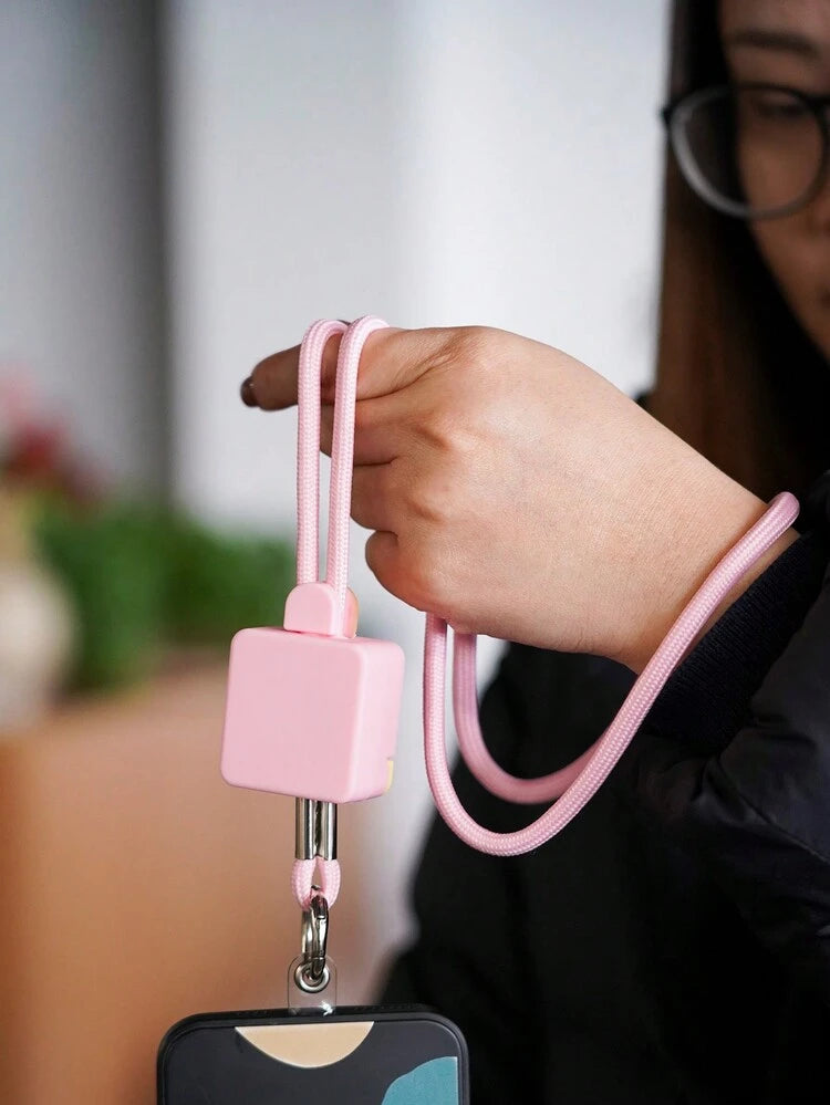 Mobile Phone Lanyard Cartoom Cartoon Pendant Kawaii Anime Figure Phone Case Rope KeyChain